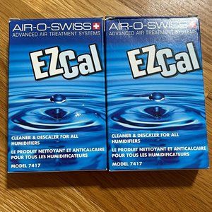 Air-O-Swiss EZ Cal Model 7417 Cleaner & Descaler For All Humidifiers Lot of 2